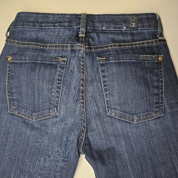 7 For All Mankind Indigo Skinny Jeans - Picture 3 of 9